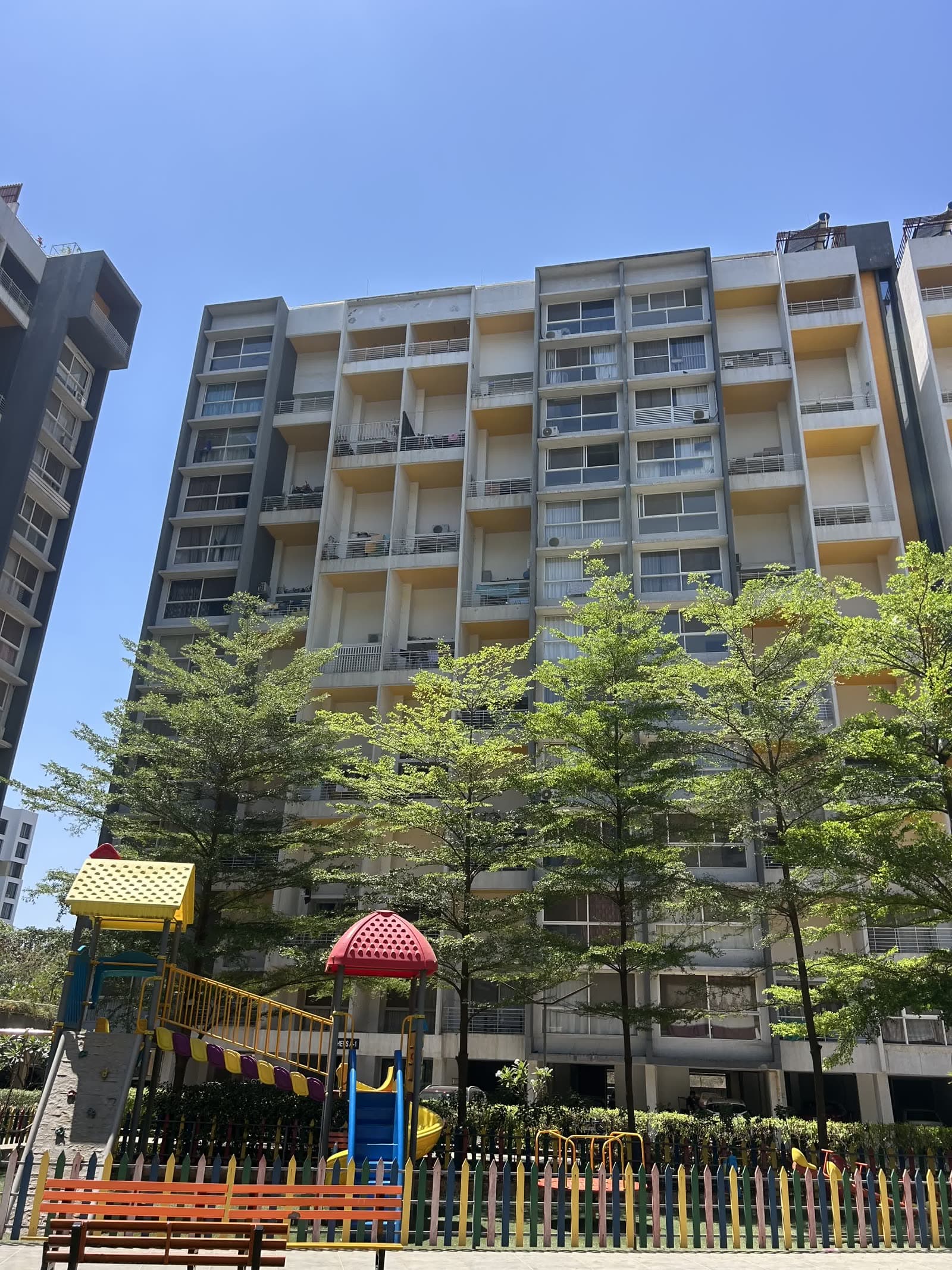 The Metrozone residential complex with children's play area